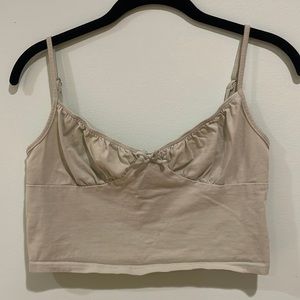 Pale green babydoll tank